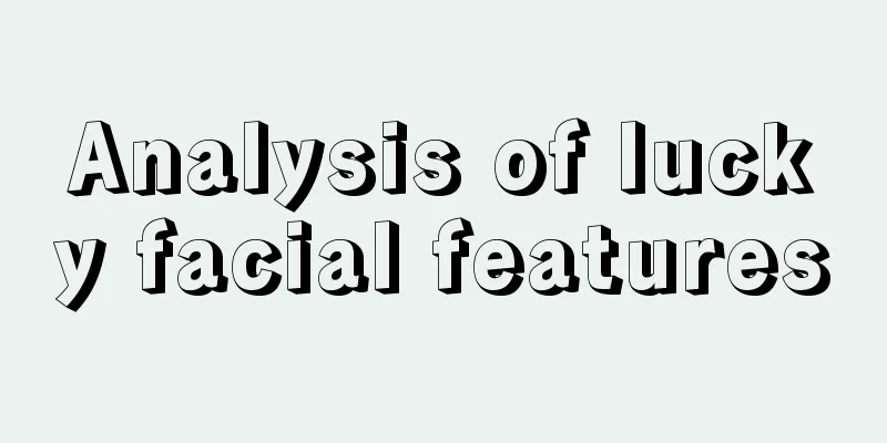 Analysis of lucky facial features