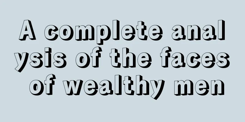 A complete analysis of the faces of wealthy men