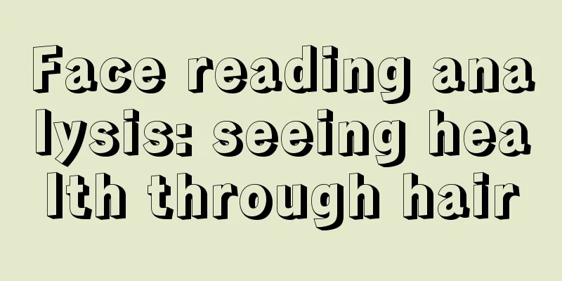 Face reading analysis: seeing health through hair