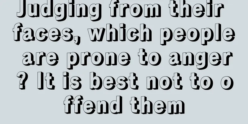 Judging from their faces, which people are prone to anger? It is best not to offend them
