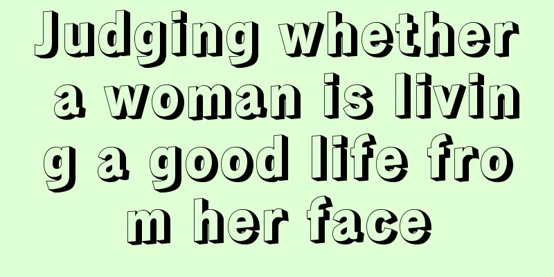 Judging whether a woman is living a good life from her face