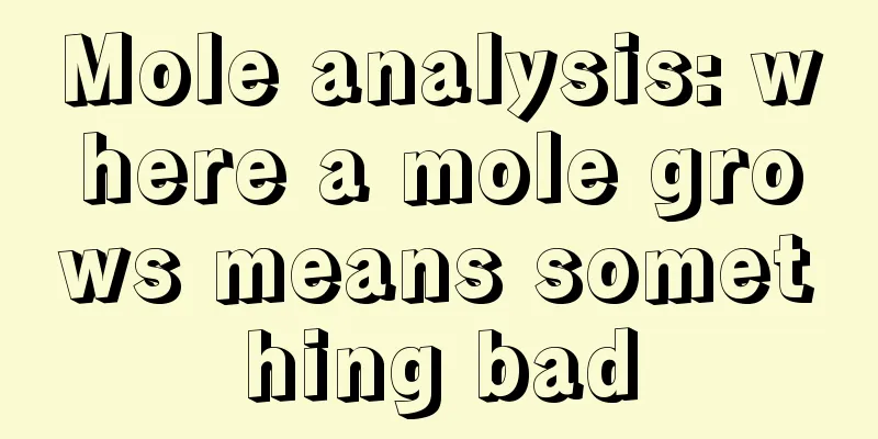 Mole analysis: where a mole grows means something bad