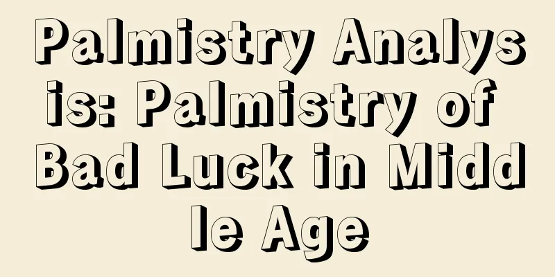 Palmistry Analysis: Palmistry of Bad Luck in Middle Age
