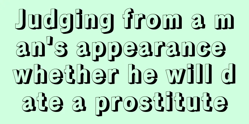 Judging from a man's appearance whether he will date a prostitute