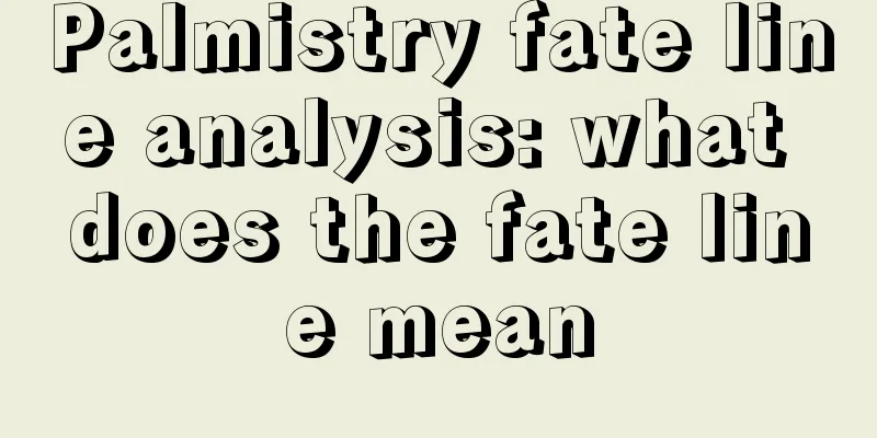 Palmistry fate line analysis: what does the fate line mean