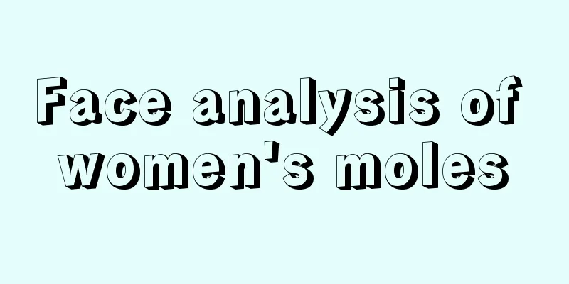 Face analysis of women's moles