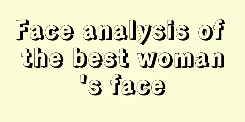 Face analysis of the best woman's face