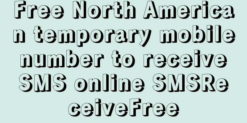 Free North American temporary mobile number to receive SMS online SMSReceiveFree