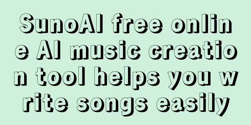 SunoAI free online AI music creation tool helps you write songs easily
