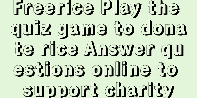 Freerice Play the quiz game to donate rice Answer questions online to support charity