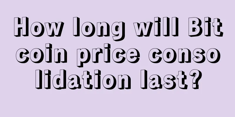How long will Bitcoin price consolidation last?