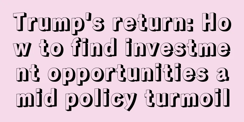 Trump's return: How to find investment opportunities amid policy turmoil