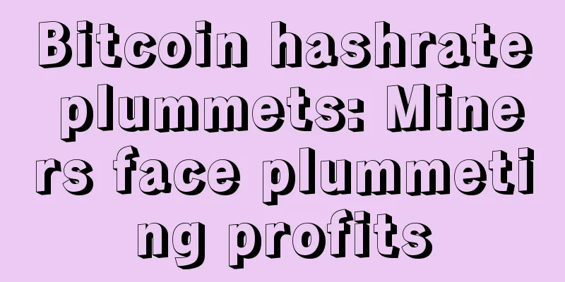 Bitcoin hashrate plummets: Miners face plummeting profits