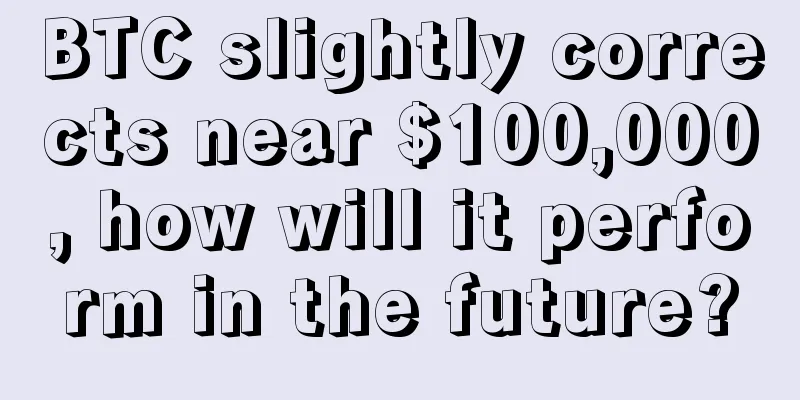 BTC slightly corrects near $100,000, how will it perform in the future?