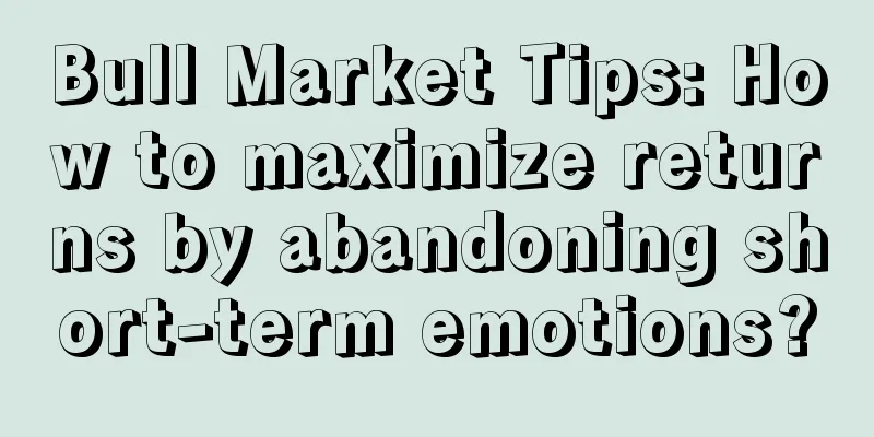 Bull Market Tips: How to maximize returns by abandoning short-term emotions?