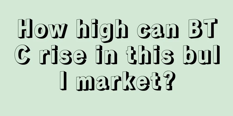 How high can BTC rise in this bull market?