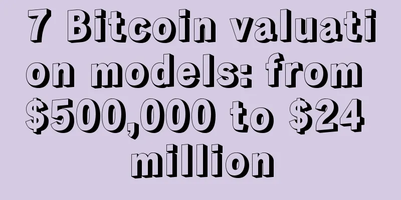 7 Bitcoin valuation models: from $500,000 to $24 million