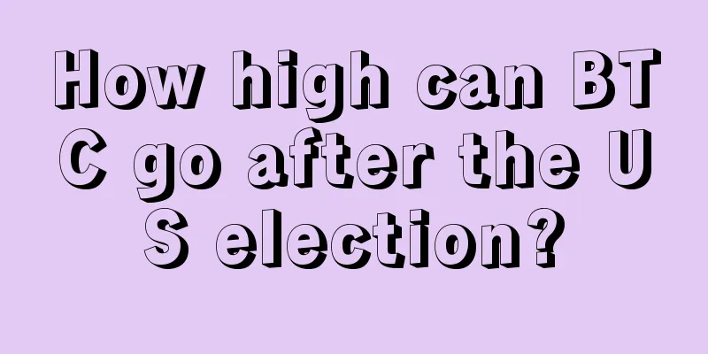 How high can BTC go after the US election?