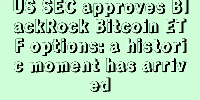 US SEC approves BlackRock Bitcoin ETF options: a historic moment has arrived