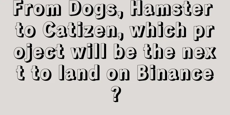 From Dogs, Hamster to Catizen, which project will be the next to land on Binance?