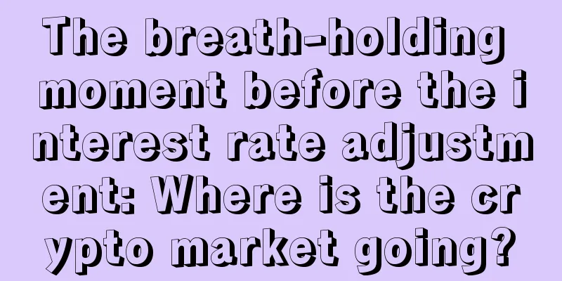 The breath-holding moment before the interest rate adjustment: Where is the crypto market going?
