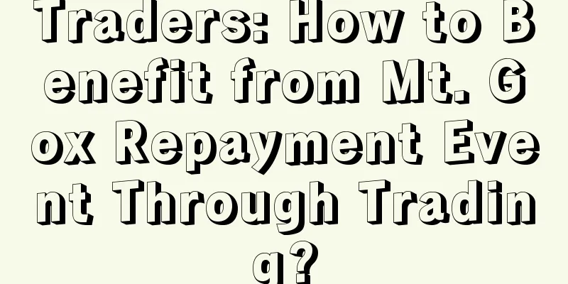 Traders: How to Benefit from Mt. Gox Repayment Event Through Trading?