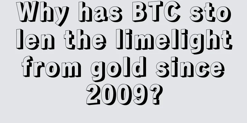 Why has BTC stolen the limelight from gold since 2009?