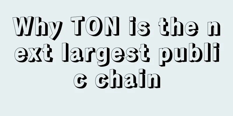 Why TON is the next largest public chain