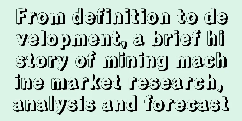 From definition to development, a brief history of mining machine market research, analysis and forecast