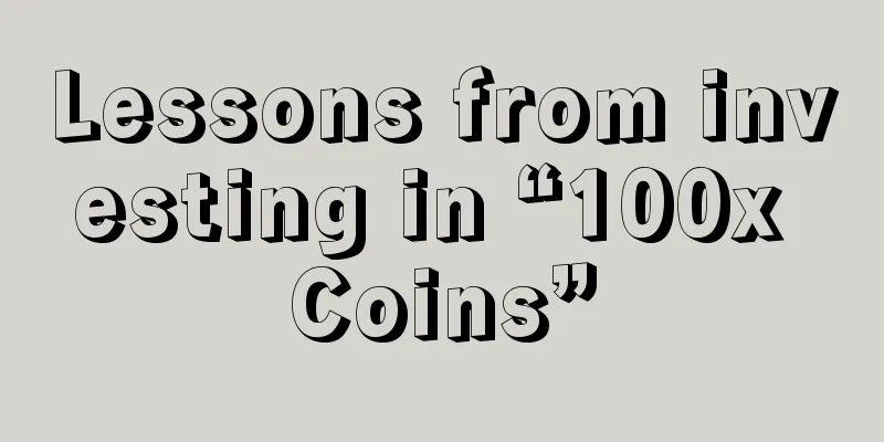Lessons from investing in “100x Coins”
