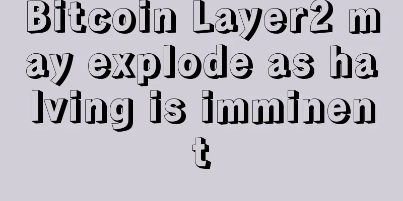 Bitcoin Layer2 may explode as halving is imminent