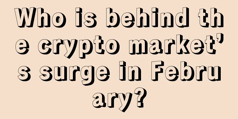Who is behind the crypto market’s surge in February?