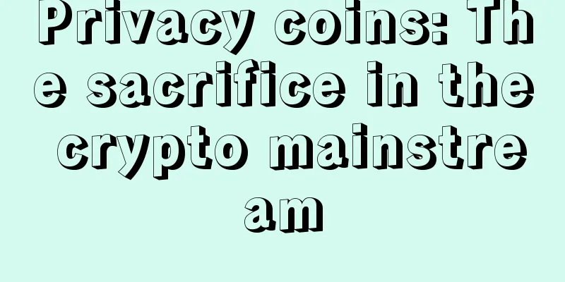 Privacy coins: The sacrifice in the crypto mainstream