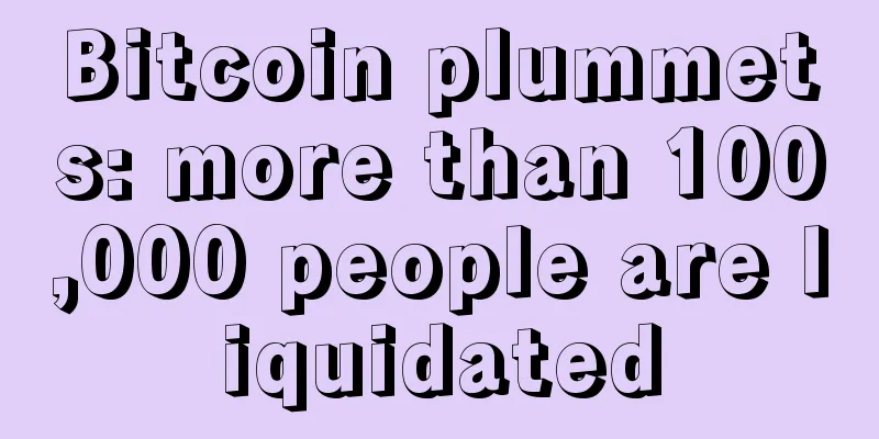 Bitcoin plummets: more than 100,000 people are liquidated