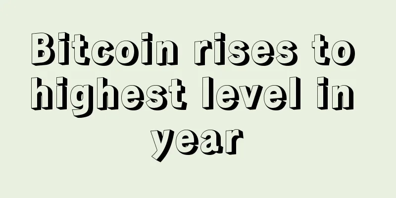 Bitcoin rises to highest level in year