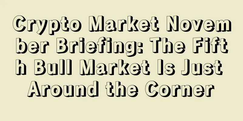 Crypto Market November Briefing: The Fifth Bull Market Is Just Around the Corner