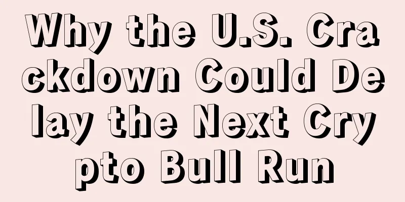 Why the U.S. Crackdown Could Delay the Next Crypto Bull Run