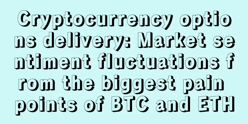 Cryptocurrency options delivery: Market sentiment fluctuations from the biggest pain points of BTC and ETH