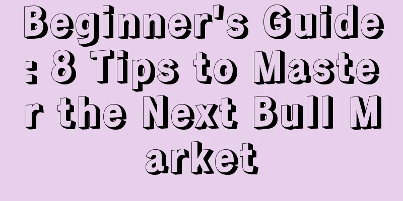 Beginner's Guide: 8 Tips to Master the Next Bull Market