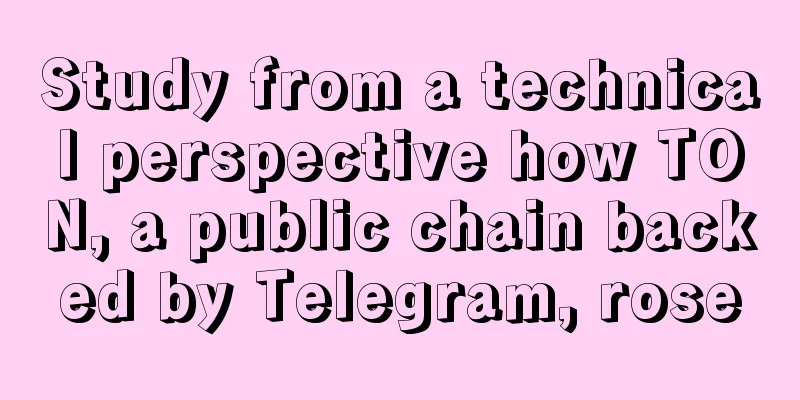 Study from a technical perspective how TON, a public chain backed by Telegram, rose
