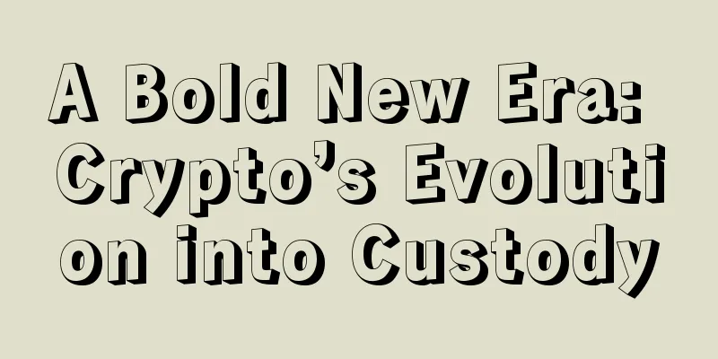 A Bold New Era: Crypto’s Evolution into Custody