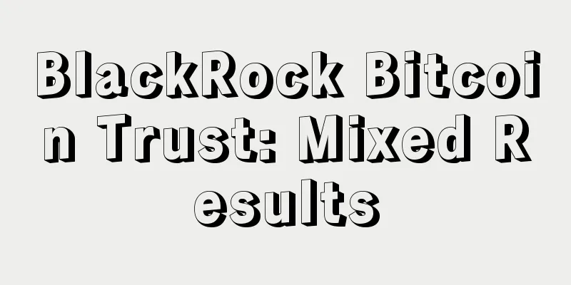 BlackRock Bitcoin Trust: Mixed Results