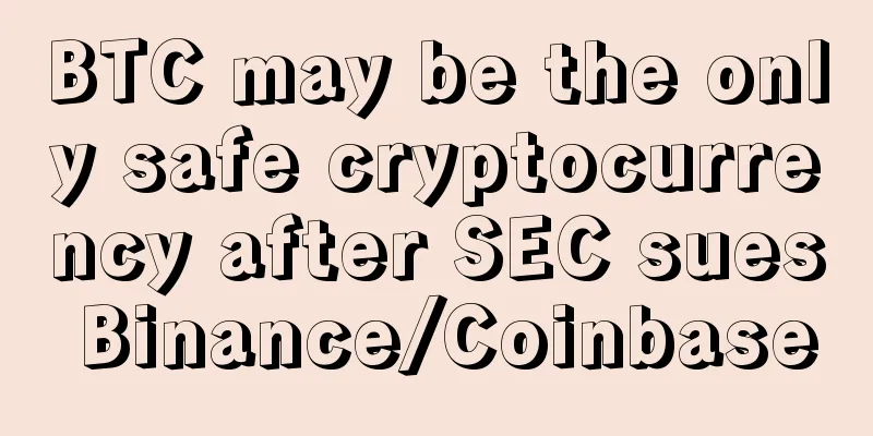 BTC may be the only safe cryptocurrency after SEC sues Binance/Coinbase