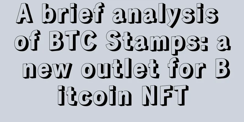 A brief analysis of BTC Stamps: a new outlet for Bitcoin NFT