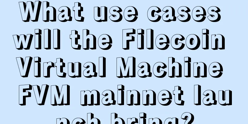 What use cases will the Filecoin Virtual Machine FVM mainnet launch bring?
