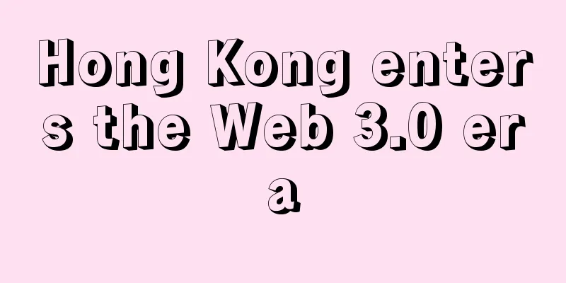 Hong Kong enters the Web 3.0 era