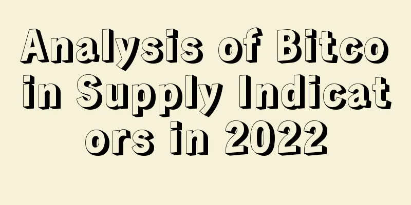 Analysis of Bitcoin Supply Indicators in 2022
