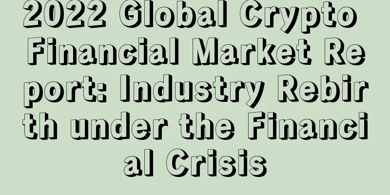 2022 Global Crypto Financial Market Report: Industry Rebirth under the Financial Crisis