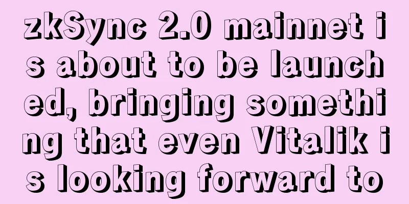zkSync 2.0 mainnet is about to be launched, bringing something that even Vitalik is looking forward to
