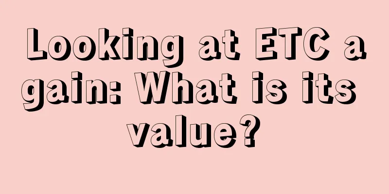 Looking at ETC again: What is its value?